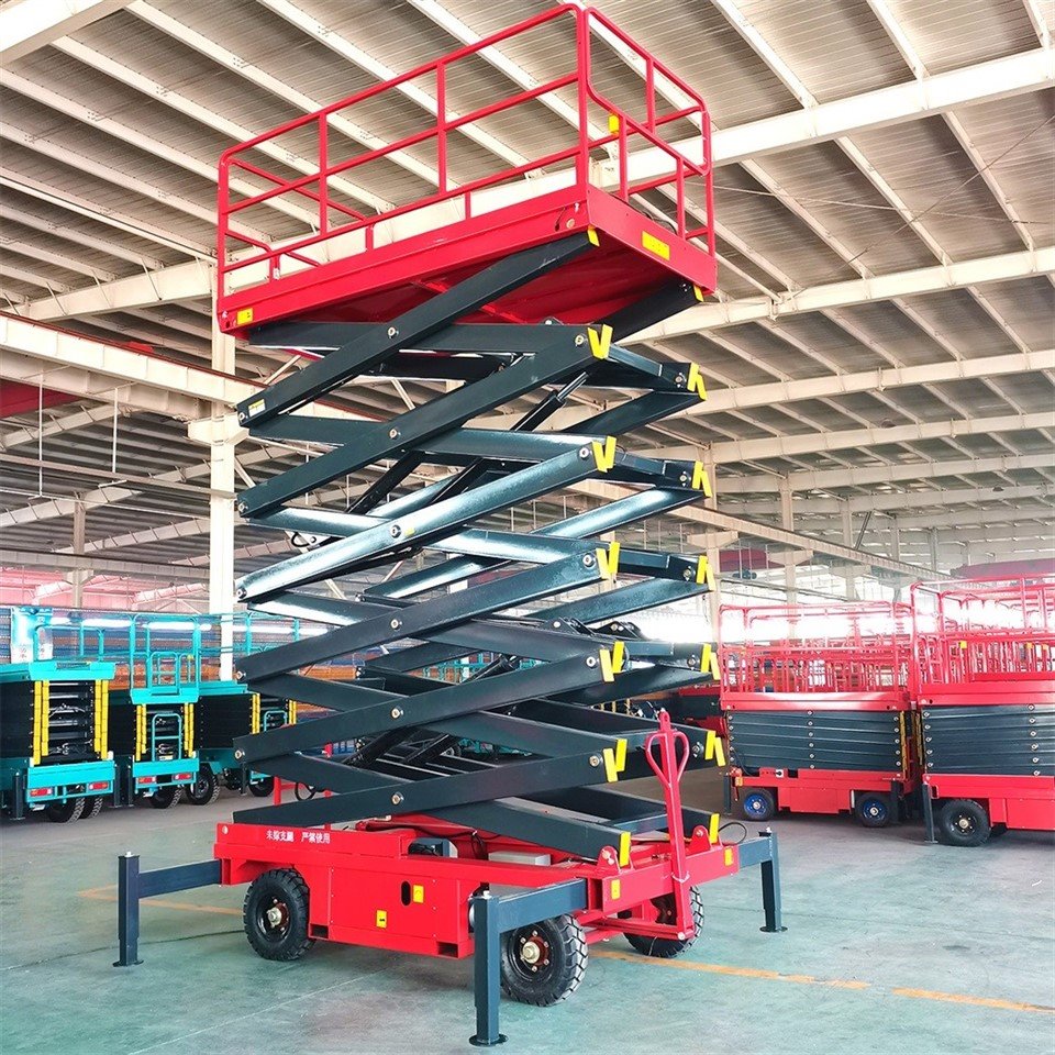 AC Power Towable Scissor Lift factory